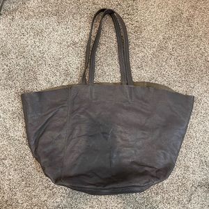 Cleobella leather tote bag